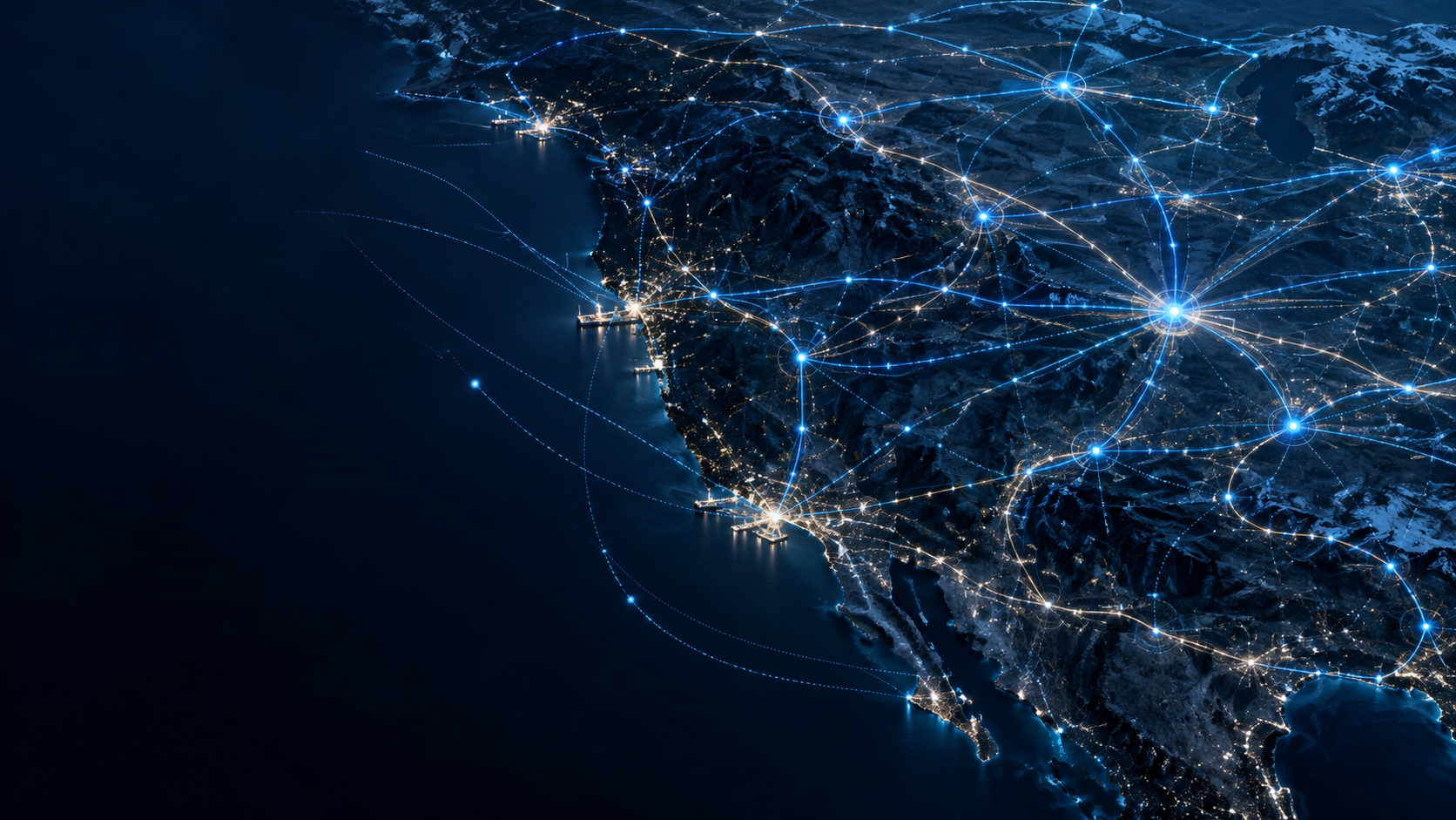 Abstract connected transportation network